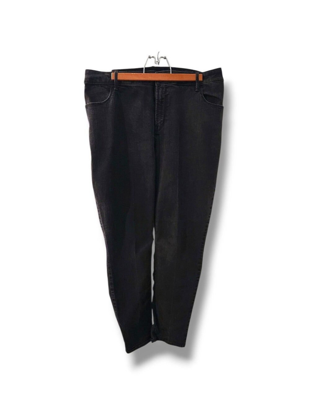 Old Navy Black Super Skinny Mid-Rise Jeans | 18